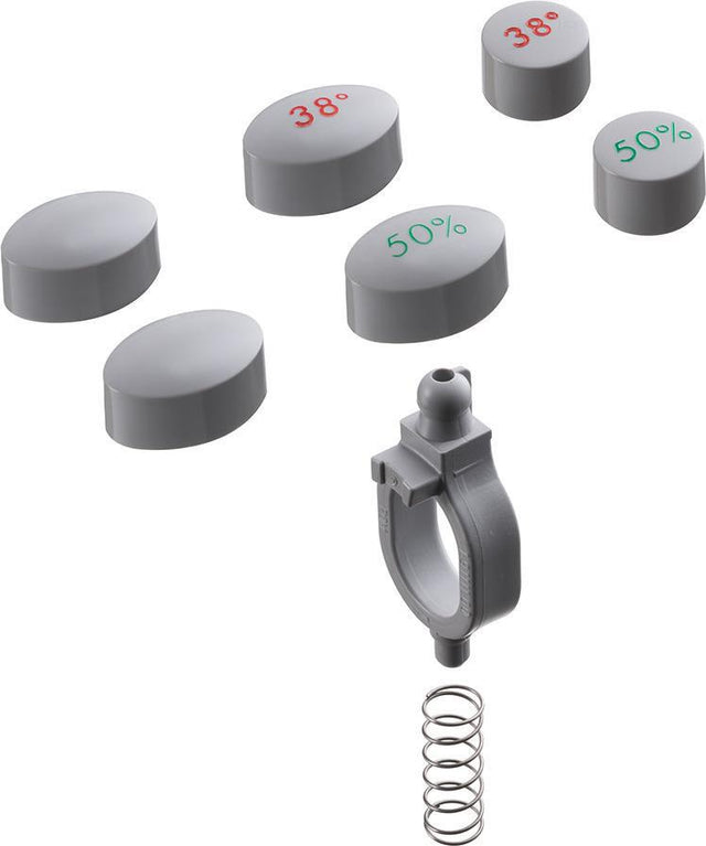 HANSGROHE HG Druckknopf-Set für Ecostat 1001 Thermostat AP – Grau, präzise Steuerung
