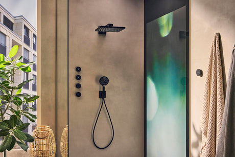 Hansgrohe Raindance E 300 Kopfbrause 1jet mit 390 mm Brausearm in Brushed Bronze