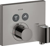 AXOR ShowerSelect Square Thermostat für 2 Verbraucher mit Brausehalter in Chrom