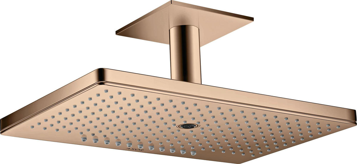 AXOR ShowerSolutions 460/300 Kopfbrause 3jet Chrom – Deckenmontage, Rain, RainStream, MonoRain