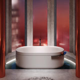 AXOR Suite Badewanne 1900 x 850 mm freistehend oval – SolidSurface, matt, 2 Personen