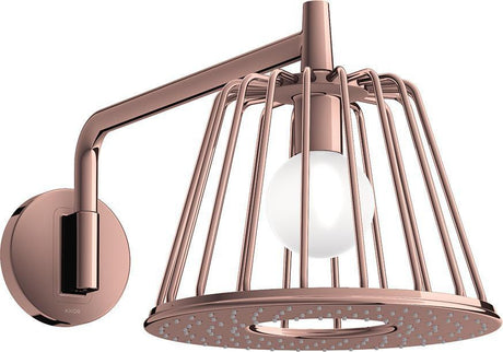 AXOR LampShower Nendo Kopfbrause 275 mm Chrom mit LED-Beleuchtung und Brausearm