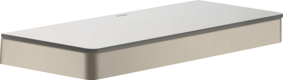 AXOR Universal Softsquare Ablage 300 mm Wandmontage verchromt mit Sicherheitsglas