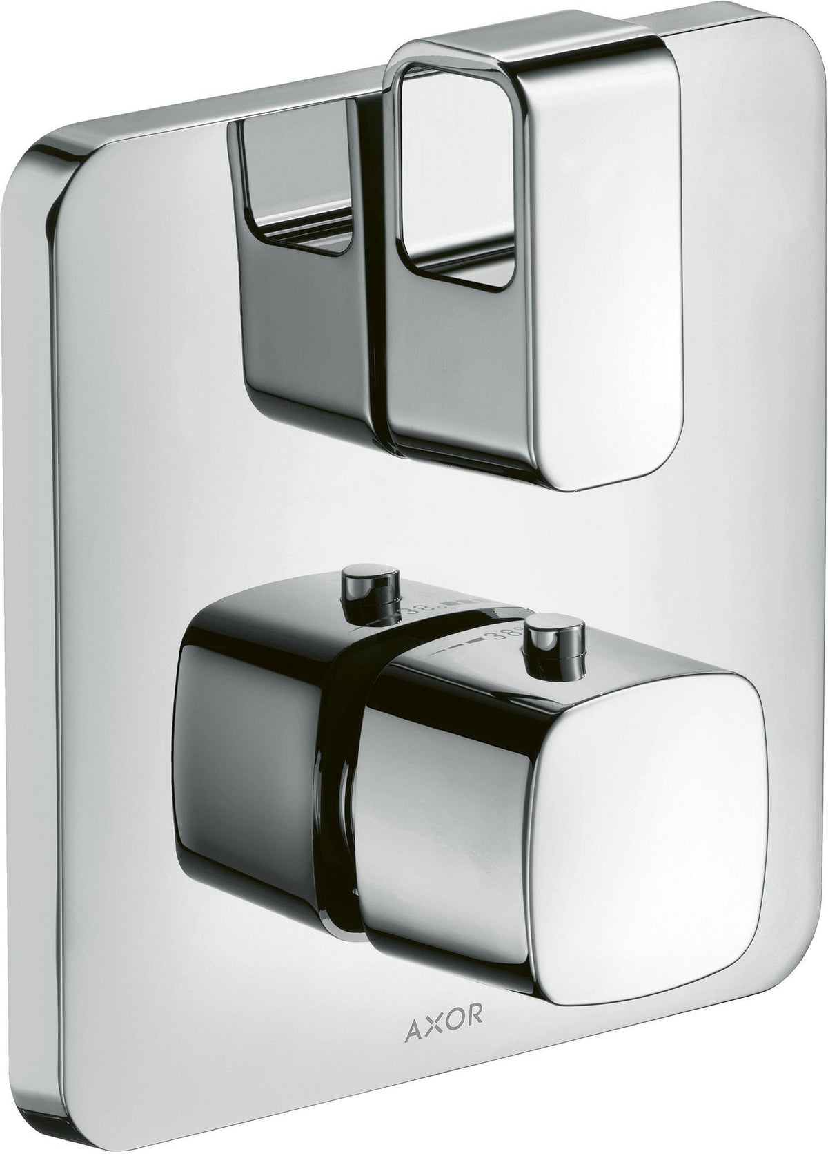 AXOR URQUIOLA Thermostat Unterputz mit Abstellventil Chrom – 1 Verbraucher