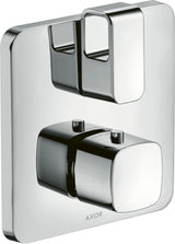 AXOR URQUIOLA Thermostat Unterputz mit Abstellventil Chrom – 1 Verbraucher