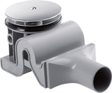 HANSGROHE RainDrain Komplettset mit Raindrain'90 XXL Ablaufgarnitur chrom – 90 mm Ablauf, 51 l/min