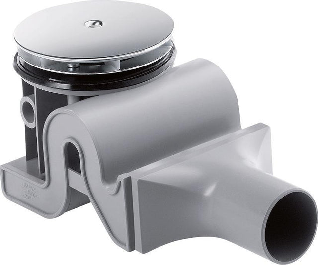 HANSGROHE RainDrain Komplettset mit Raindrain'90 XXL Ablaufgarnitur chrom – 90 mm Ablauf, 51 l/min