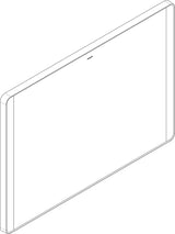 HANSGROHE Xarita Lite Q Wandspiegel 500 mm mit seitlicher LED-Beleuchtung, mattschwarz
