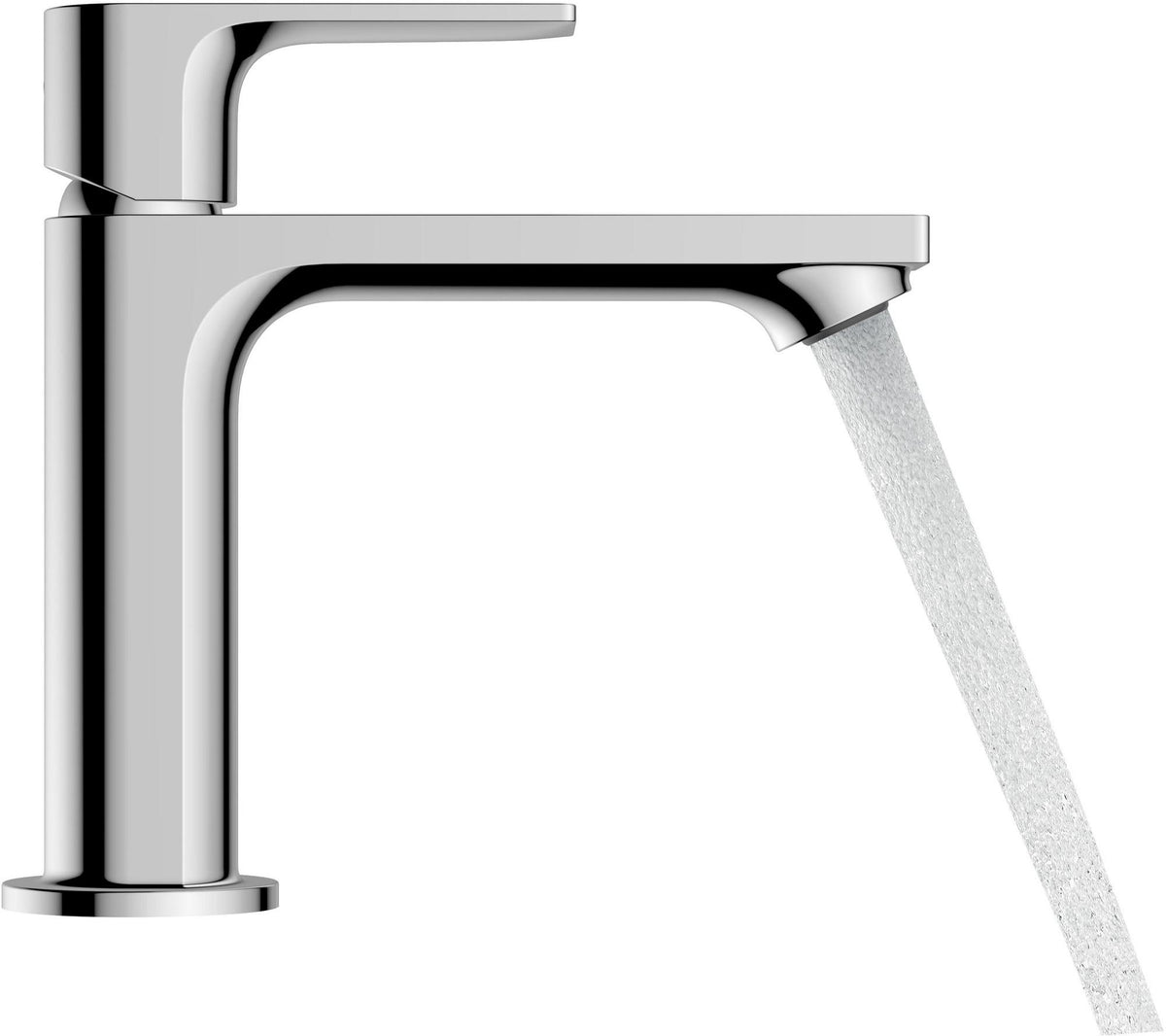 HANSGROHE Rebris E 110 Einhebel-Waschtischmischer mit Zugstangen-Ablaufgarnitur, chrom