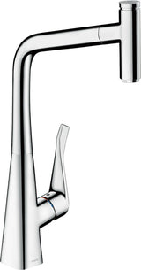 HANSGROHE Einhebel-Küchenmischer Metris Select M71 ComfortZone 320 Eco mit sBox und Select-Knopf