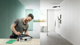 HANSGROHE RainDrain Match Duschrinne 600 mm mattschwarz höhenverstellbar