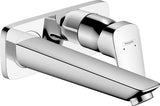 HANSGROHE Logis Einhebel-Waschtischmischer Unterputz DN 15 mit 195 mm Auslauf in Chrom