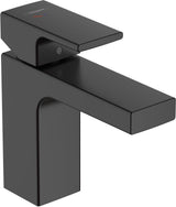 Hansgrohe Vernis Shape 100 Einhebel-Waschtischmischer mit Push-Open Ablaufgarnitur, chrom