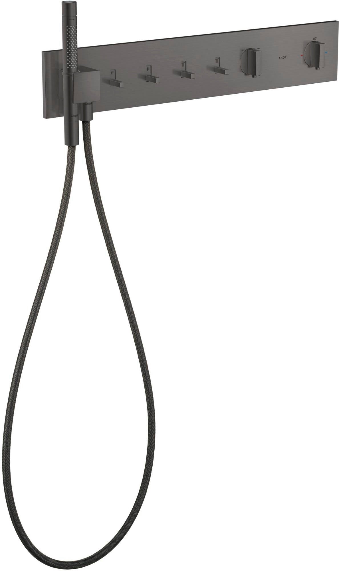 AXOR ShowerComposition Thermostatmodul 610/110 mit 4 Verbrauchern – Chrom