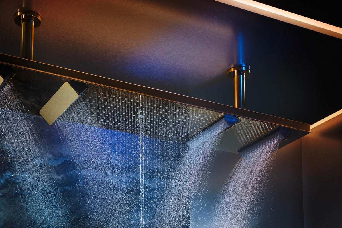 AXOR ShowerSolutions Verlängerungsset 230 mm für Deckenbefestigung ShowerHeaven – 2 Stück, Chrom