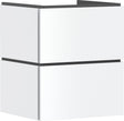 HANSGROHE Xilesa E Waschtischunterschrank 530x470mm mit 2 Schubkästen und SoftClose