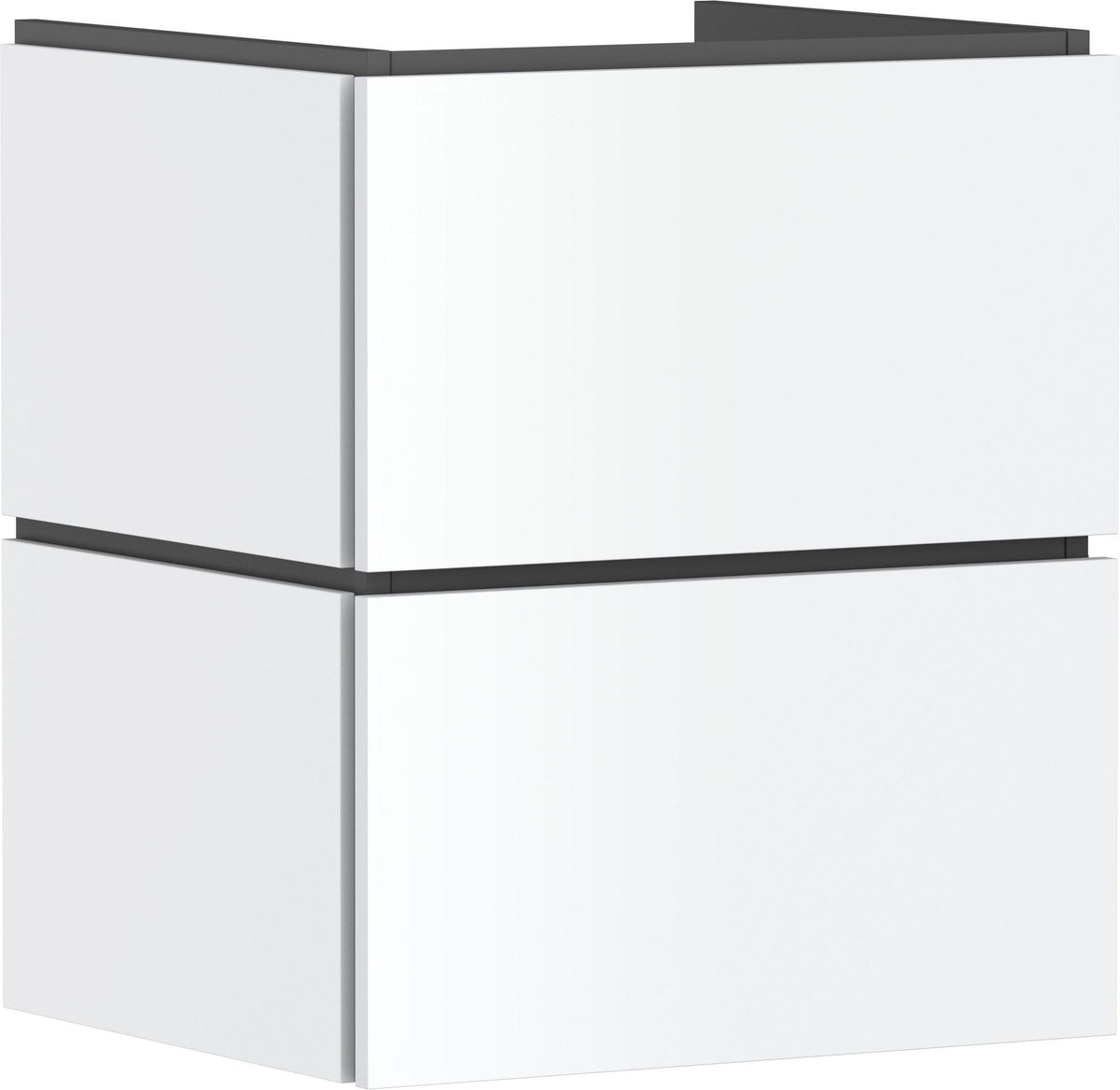 HANSGROHE Xilesa E Waschtischunterschrank 530x470mm mit 2 Schubkästen und SoftClose
