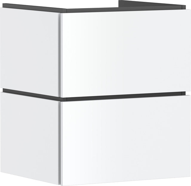 HANSGROHE Xilesa E Waschtischunterschrank 530x470mm mit 2 Schubkästen und SoftClose