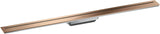 AXOR Drain Duschrinne Fertigset 1000 mm chrom – Designabdeckung, Dryphon, höhenverstellbar