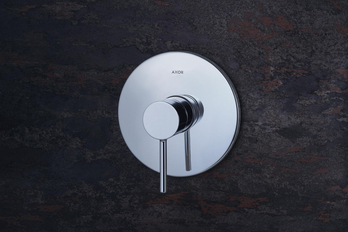 AXOR STARCK UP Einhand-Brausemischer Chrom – Unterputz mit Temperaturbegrenzer