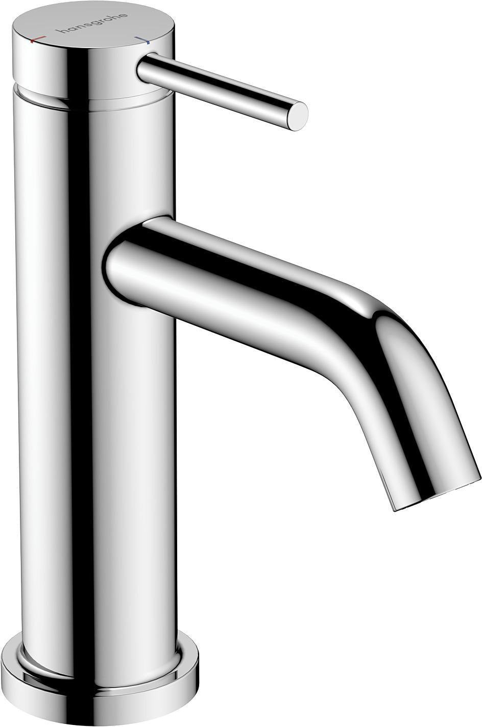 HANSGROHE Tecturis S Einhebel-Waschtischmischer ComfortZone 80 mit CoolStart und Zugstangen-Ablaufgarnitur, chrom