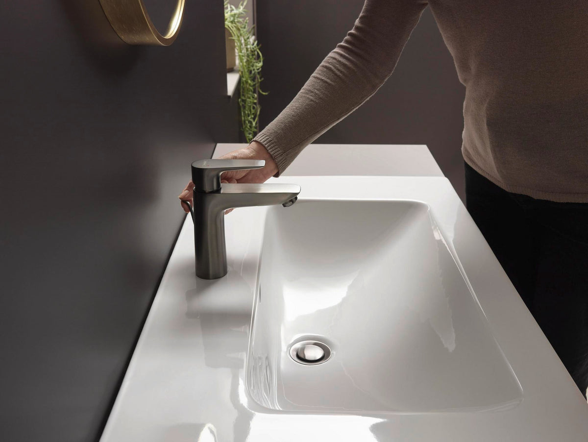 HANSGROHE Talis E Einhebel-Waschtischmischer 110 mit Ablaufgarnitur, chrom – ComfortZone, 5 l/min