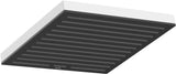HANSGROHE Pulsify E 260 Kopfbrause 1 Strahlart PowderRain chrom – 260 x 260 mm, Fast Drain, für Wand- und Deckenmontage