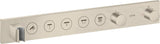 AXOR ShowerSolutions Select Thermostatmodul 670/90 für 5 Verbraucher – Chrom