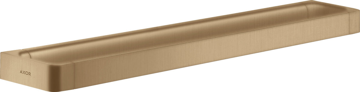 AXOR Universal Badetuchhalter 600 mm Wandmontage in Brushed Brass – Hochwertige Messing-Optik