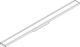 HANSGROHE RainDrain Original Duschrinne Fertigset 1200 mm – rahmenloses Design, Edelstahl gebürstet