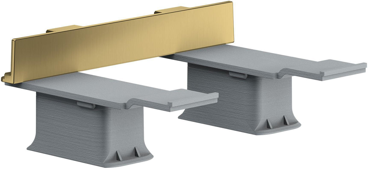 AXOR Universal Adapterset zur Montage von Accessoires auf Reling – chrom, Softsquare