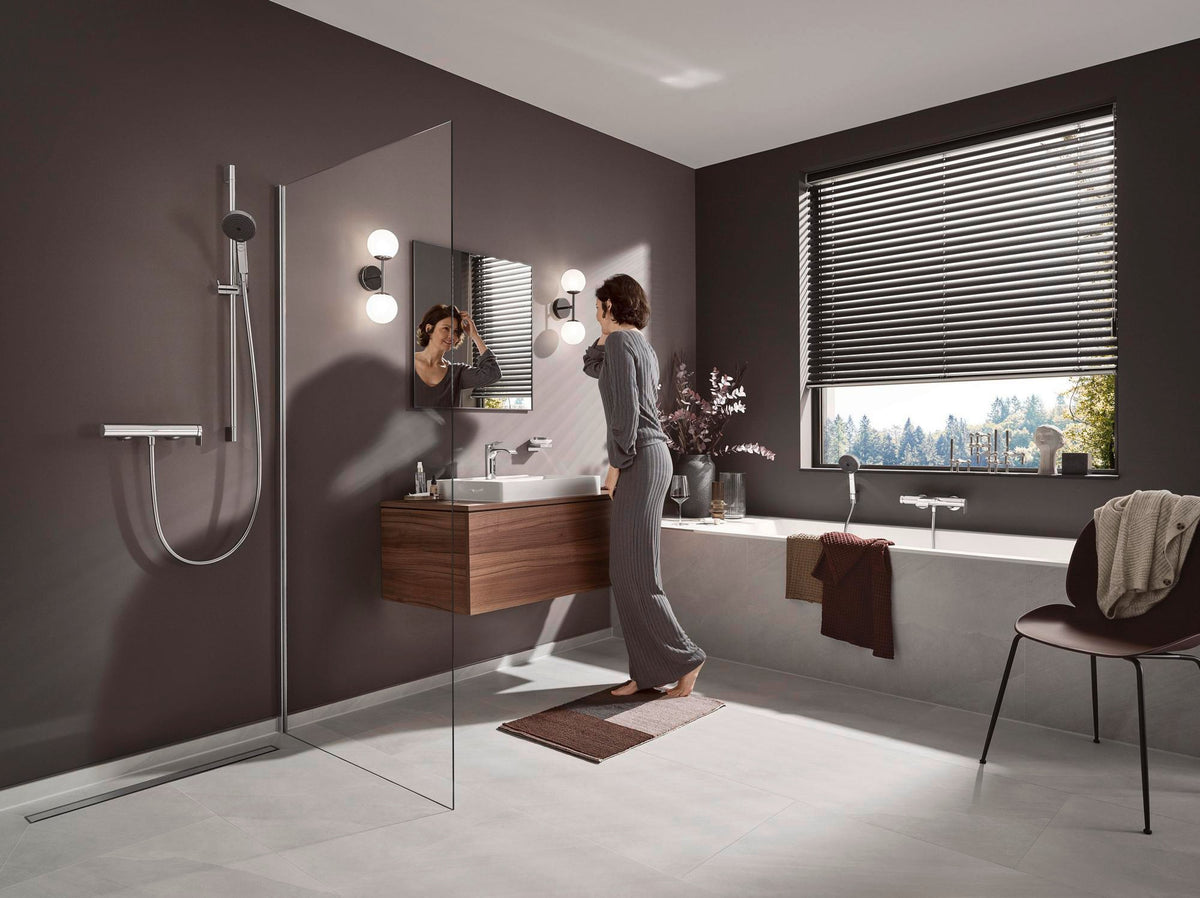 Hansgrohe Vivenis Einhebel-Brausemischer Aufputz Chrom – Temperaturbegrenzung & Keramikmischsystem