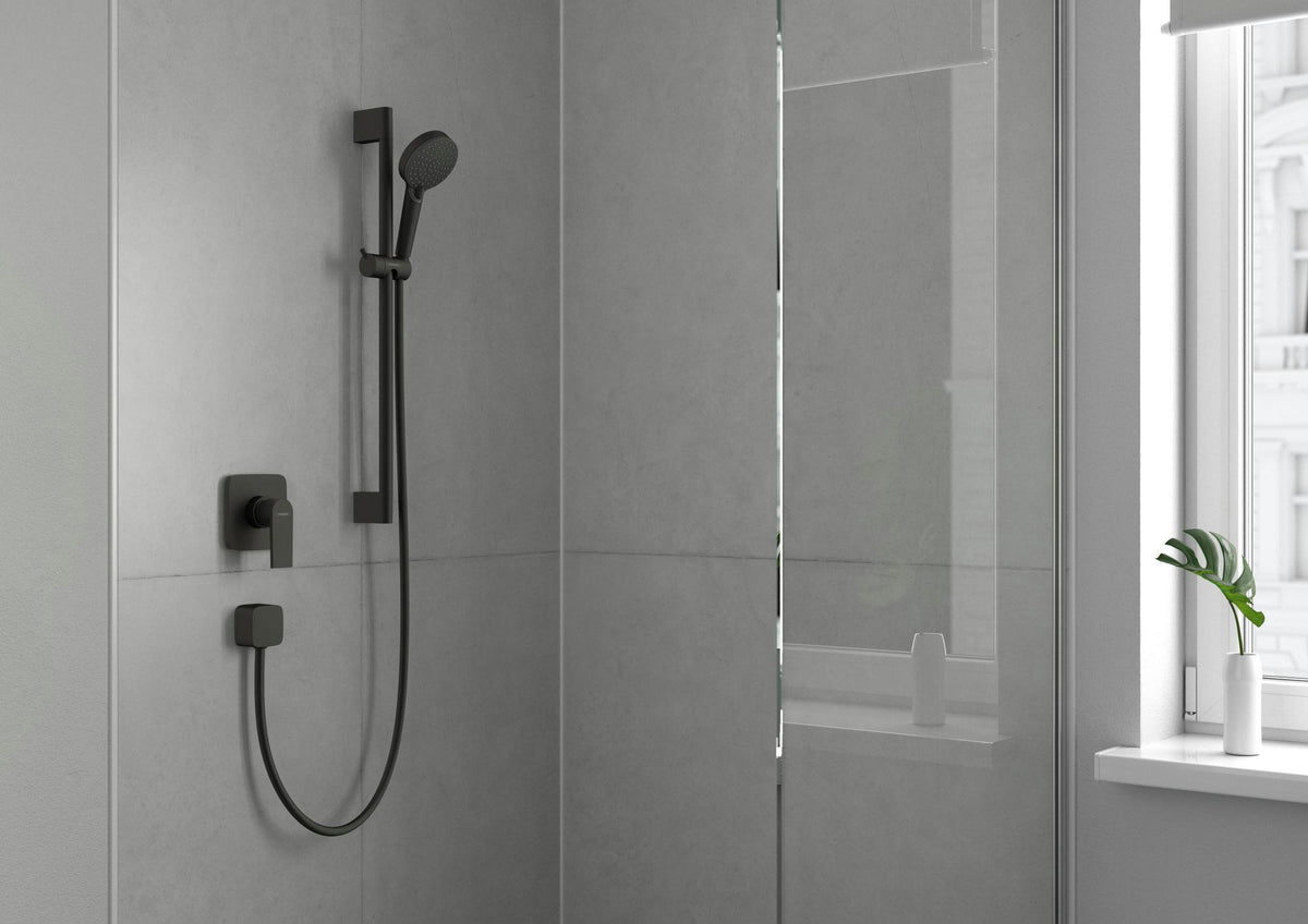 Hansgrohe FixFit Square Schlauchanschluss mit Rückflussverhinderer, chrom