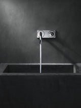AXOR Uno² Einhebel-Waschtischmischer DN 15 Unterputz mit 225 mm Auslauf und Ablaufgarnitur in Chrom