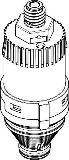 HG Absperreinheit AV-P DN15 von hansgrohe – UBA-konform, DN15