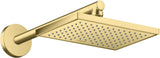 AXOR ShowerSolutions Brausearm 390 mm Chrom – Wandmontage mit Rosette