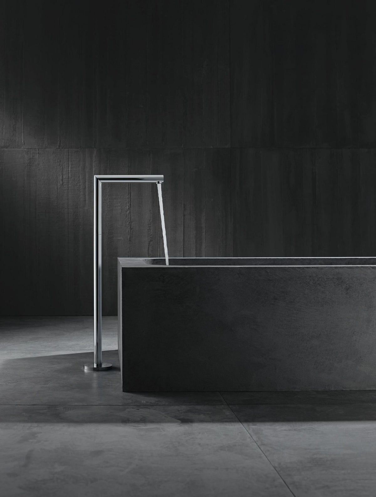 AXOR UNO Wanneneinlauf freistehend, 838 mm, Chrom – HANSGROHE