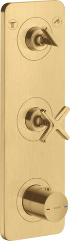 Gold / brushed gold optic