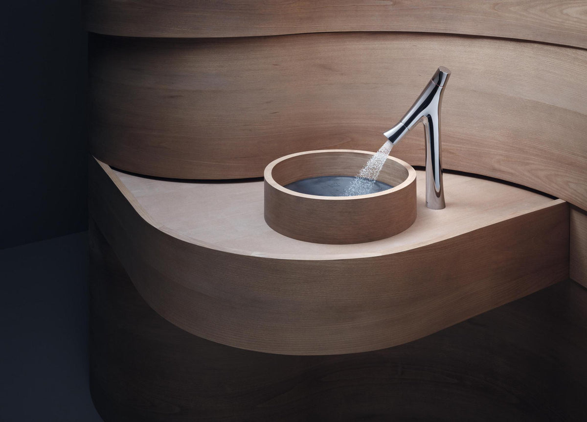 AXOR STARCK ORGANIC 170 2-Griff-Waschtischmischer DN 15 mit Ablaufgarnitur ComfortZone chrom