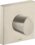 vernickelt / brushed nickel / Aufbauteil