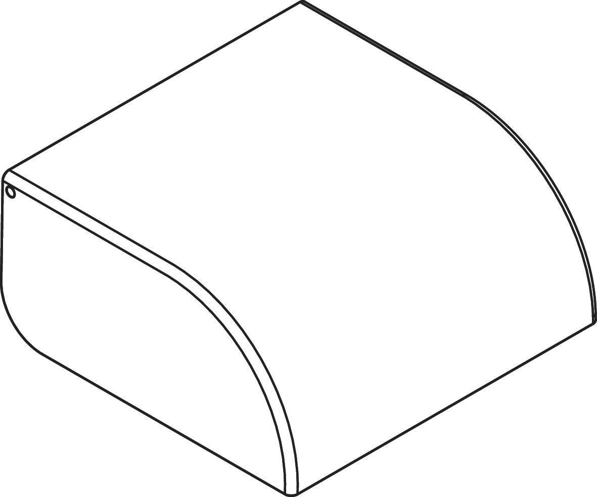 AXOR Universal Circular WC-Papierhalter mit Deckel, mattweiß, Wandmontage