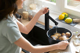 HANSGROHE Zesis M33 ComfortZone 160 Einhebel-Küchenmischer mit Ausziehbrause, 2 Strahlarten, Chrom