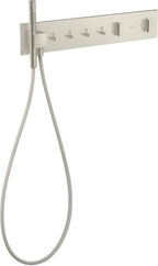 Edelstahl / stainless steel optic / Wand
