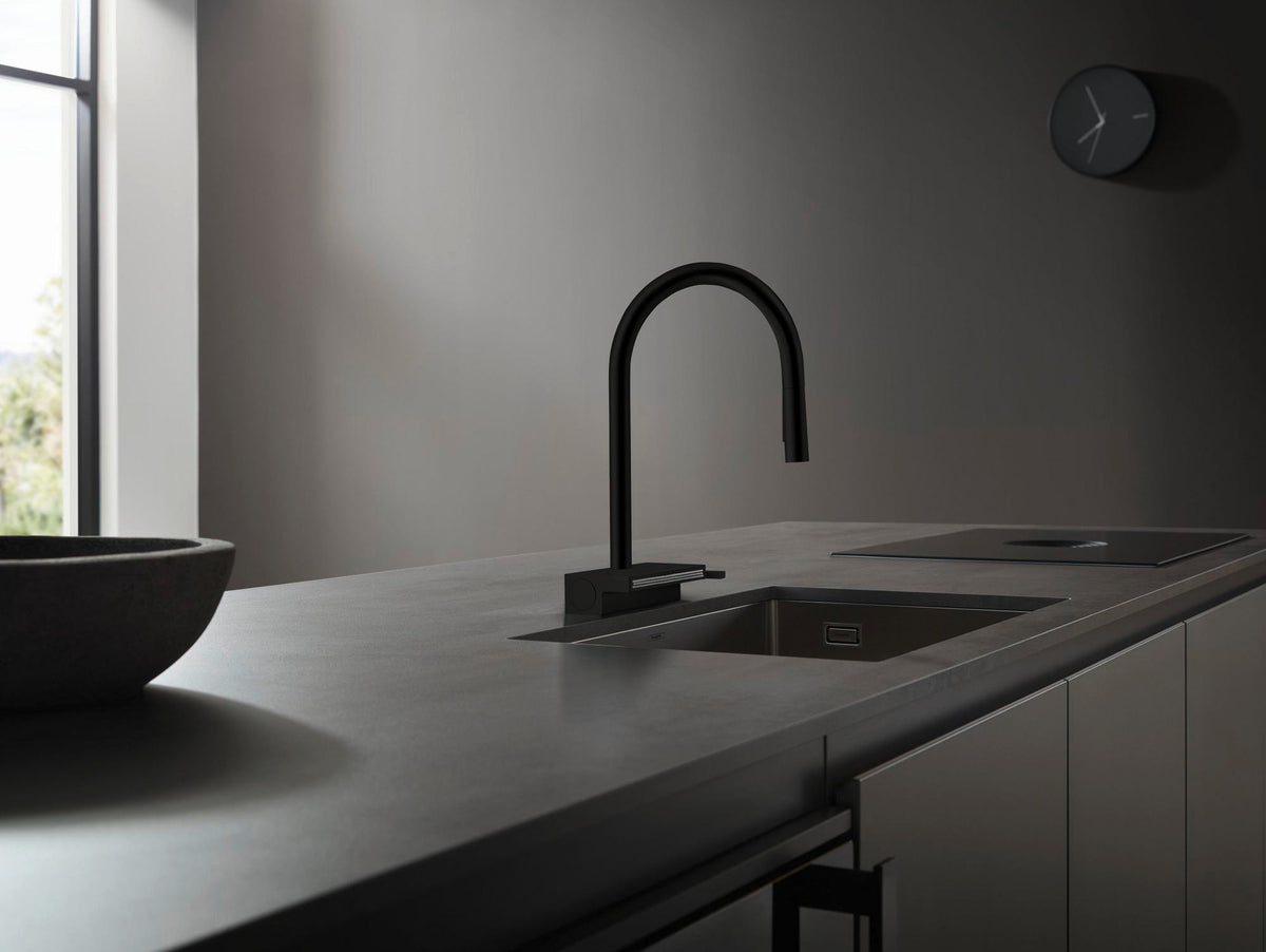 HANSGROHE Aquno Select M81 Spültischmischer 170 mit Ausziehbrause 3jet sBox chrom