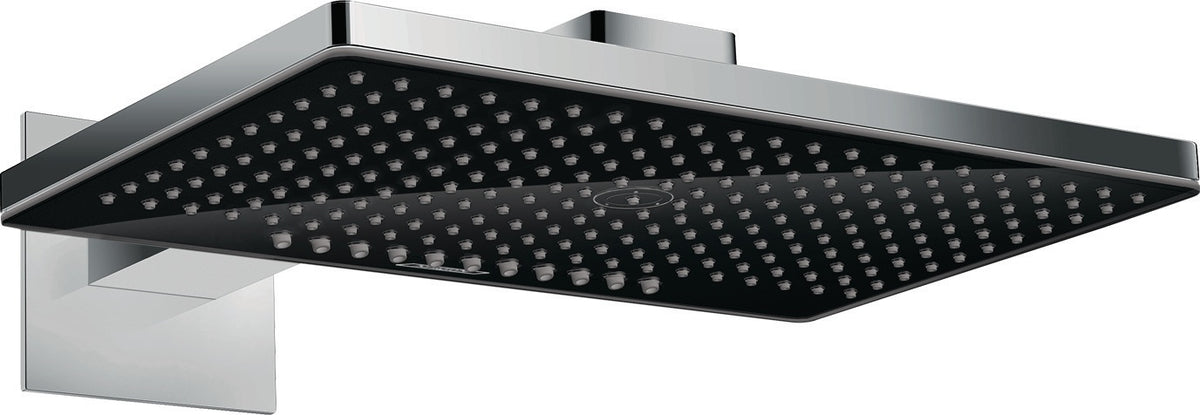 HANSGROHE Rainmaker Select 460 Kopfbrause 2 Strahlarten schwarz/chrom quadratisch