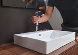 HANSGROHE Talis E Einhebel-Waschtischmischer 110 mit Ablaufgarnitur, chrom – ComfortZone, 5 l/min