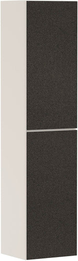 HANSGROHE Hochschrank Xevolos E 1160 mm mit PushOpen, Eiche dunkel/Weiß, grifflos