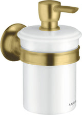 AXOR MONTREUX Lotionspender Wandmontage – 300 ml Porzellan-Behälter, verchromt