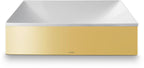 sonstige / polished gold optic / Becken mittig, Designrahmen polished gold optic