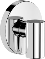 Hansgrohe FixFit Fine S Wandanschluss mit Rückflussverhinderer, 1/2 Zoll, schwarz